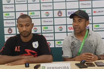 Persipura Jayapura menang 2-1 atas Sulut United