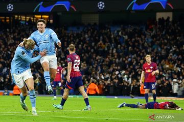 Liga Champions : Man City menang usai tertinggal dua gol dari RB Leipzig