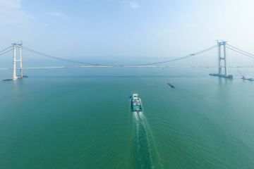 Jalan raya lintas laut baru China selangkah lagi rampung