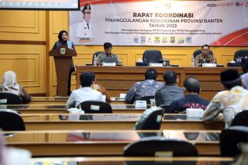 Pemprov Banten sinkronisasi program penanggulangan kemiskinan