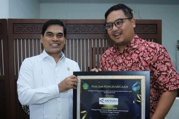 UIN Ar-Raniry berikan penghargaan kemitraan untuk LKBN ANTARA Aceh