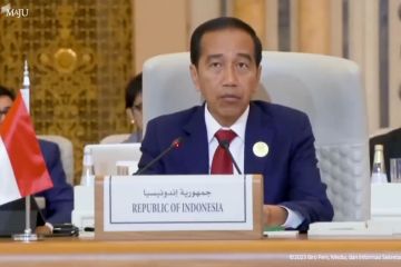 Jokowi ajukan 4 solusi hentikan konflik Israel-Palestina di KTT OKI