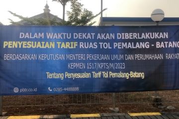 Siap-siap, tarif Tol Pemalang-Batang segera naik