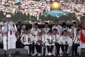 Saat pemerintah dan masyarakat Indonesia satu suara bela Palestina