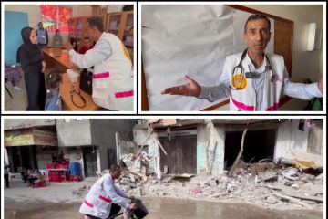 Bahan bakar di Gaza menipis, dokter tangani korban pakai sepeda
