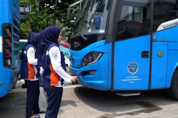 Dishub Kabupaten Bandung cek kelaikan "shuttle bus" Piala Dunia U-17