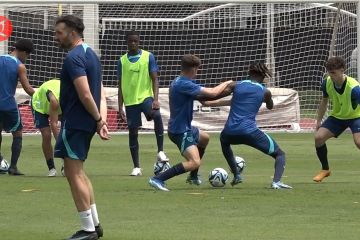 Fokus persiapan, Timnas U-17 Inggris siap hadapi Iran besok