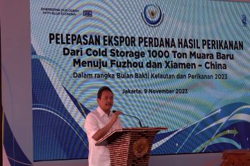 Indonesia ekspor hasil laut ke China senilai Rp18,7 miliar