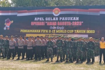 Kapolda Jateng: Pengamanan Piala Dunia U-17 sesuai rekomendasi FIFA