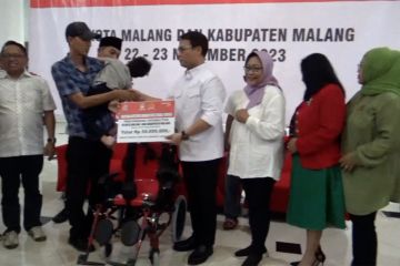 Kemensos salurkan bantuan senilai Rp183 juta untuk difabel di Malang