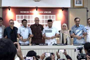 KPU tetapkan pasangan capres-cawapres Pemilu 2024