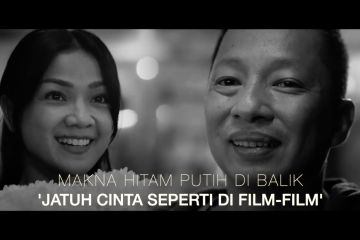 Makna hitam putih di balik 'Jatuh Cinta Seperti di film-film'