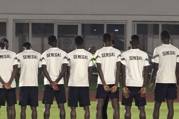 Persiapan timnas Senegal U-17 jelang hadapi Prancis di Jakarta
