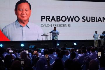 Prabowo hadiri pengukuhan TKD Jabar, Ridwan Kamil terpilih jadi ketua