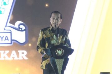 Presiden Jokowi sebut banyak drama politik jelang Pemilu