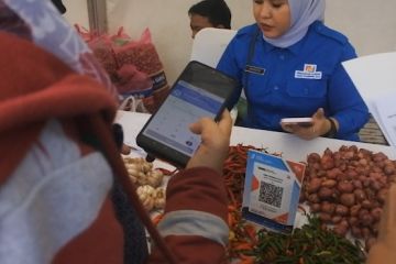 Pemkot Palembang gelar pasar murah digital, belanja hemat pakai QRIS