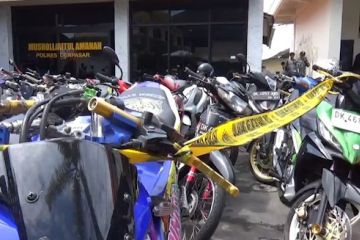 Polresta Denpasar tindak kendaraan berknalpot bising cegah balap liar