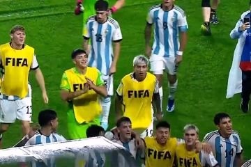 Timnas Argentina U-17 cukur habis Venezuela 5-0 di babak 16 besar