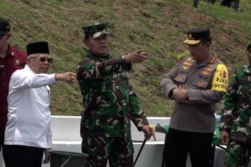 Wapres minta TNI optimalkan lahan tidur untuk ketahanan pangan