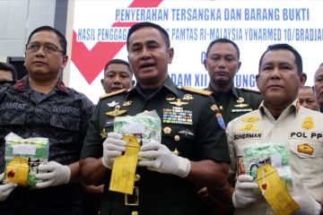 Warga Malaysia ditangkap, selundupkan sabu melalui jalur tikus