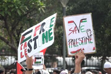 Harapan masyarakat dalam Aksi Bela Palestina di Monas