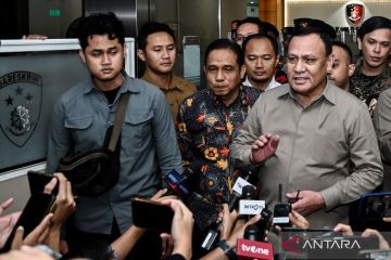 Tersangka Firli Bahuri diperiksa Bareskrim Polri