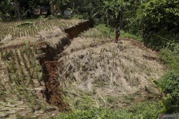 Dampak pergeseran tanah di Sukabumi