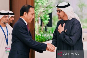 Presiden Jokowi dan Presiden MBZ bahas peningkatan kerja sama RI-UAE