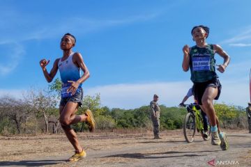 Atlet asal Kenya borong juara "Merak Balu-Run 2023" di Situbondo