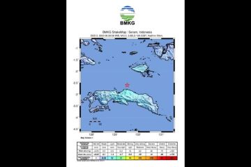 BMKG: Gempa M5,0 guncang Laut Seram dipicu aktivitas sesar Seram Utara