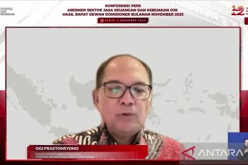 OJK: pendapatan premi asuransi capai Rp246,23 triliun per Oktober 2023