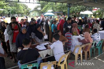 Penyaluran BLT di Medan