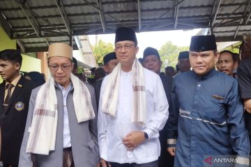 Anies berkampanye kunjungi pondok pesantren modern di Karawang