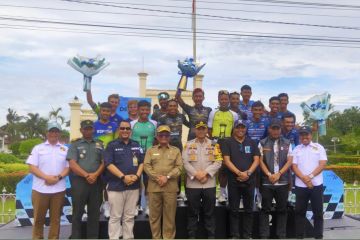 Nusantara Cycling Team jadi tim terbaik Tour de Siak