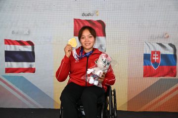 Atlet Paramenembak Hanik raih emas perdananya di WAG 2023