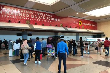 Bandara SMB II Palembang menyiapkan 349 personel pada libur Natal 2023