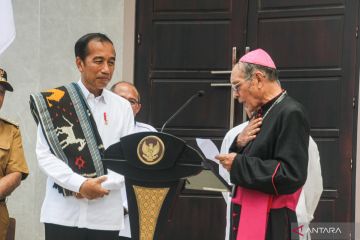 Jokowi Resmikan Gereja Katedral Keuskupan Agung Kupang