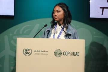 Siswi SMA Tebo jadi pembicara pertemuan internasional perubahan iklim
