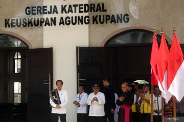 Presiden Jokowi resmikan Gereja Katedral Kristus Raja Kupang