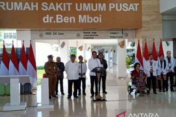 Presiden Joko Widodo  sebut RSUP Ben Mboi terbesar di Indonesia timur