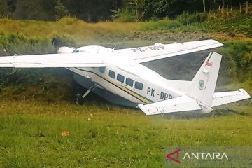 Polres Intan Jaya tangani kecelakaan pesawat di Pogapa