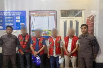 Kejari Tabalong tahan empat tersangka korupsi Rumah Sakit Kelua