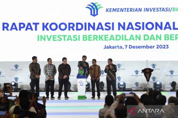 Presiden Jokowi membuka Rakornas Investasi 2023