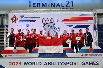 Indonesia peringkat kedua di World Abilitysport Games 2023 Thailand