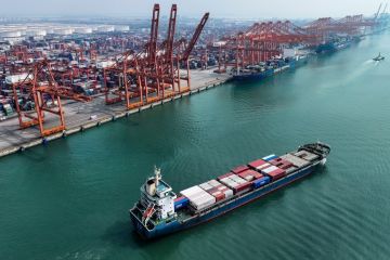 Perdagangan luar negeri China terus tunjukkan momentum peningkatan