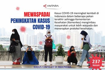 Mewaspadai peningkatan kasus COVID-19