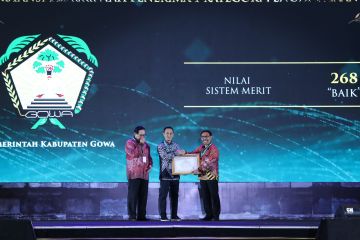 KASN beri penghargaan Anugerah Meritokrasi 2023 untuk Kabupaten Gowa
