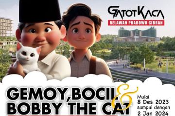 Relawan GatotKaca gelar lomba desain Gemoy, Bocil, dan Bobby The Cat