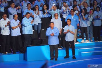 Prabowo jawab soal ejekan "jualan Jokowi"