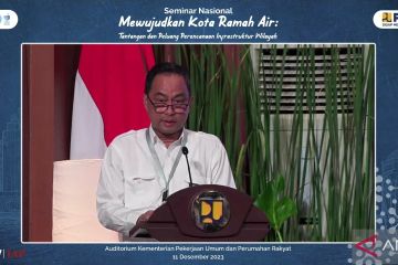 Kementerian PUPR: Ketahanan air untuk pertumbuhan berkelanjutan